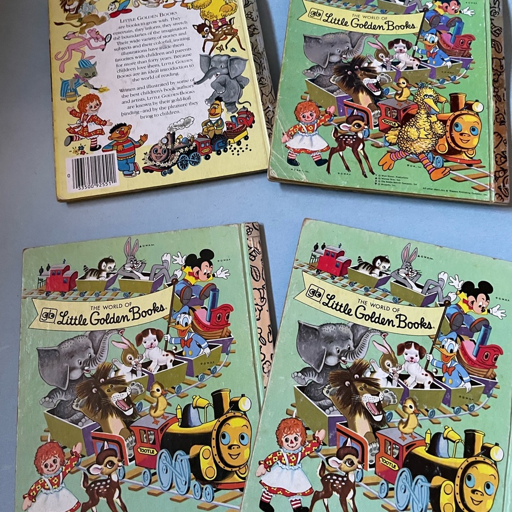 GUC Little Golden Book Classics: Heidi, Little Cottontail + More (Set of 4) - Picture 2 of 2